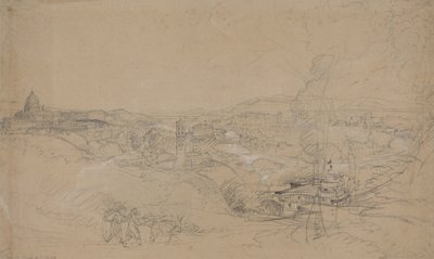 Roma desde San Spirito de Samuel Palmer